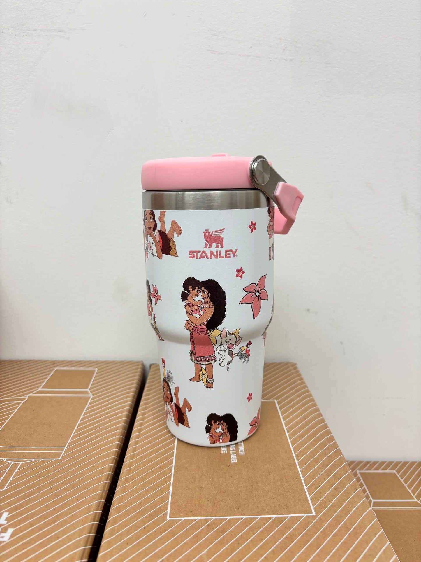 Pink Princess 20oz Stanley Tumbler