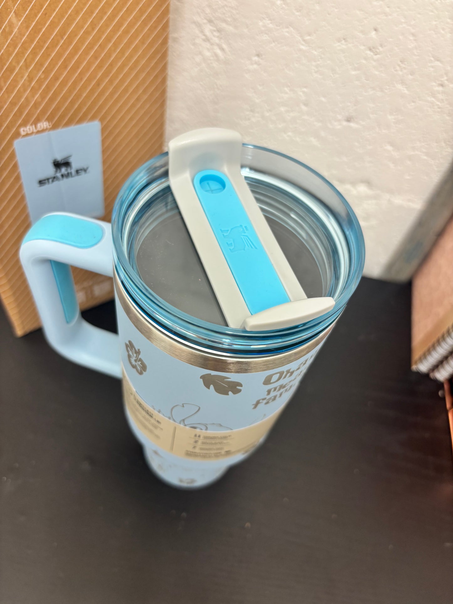 Blue Alien 40oz S Tumbler