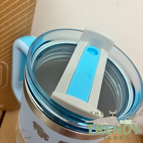 Blue Stitch 40 OZ Stanley Tumbler