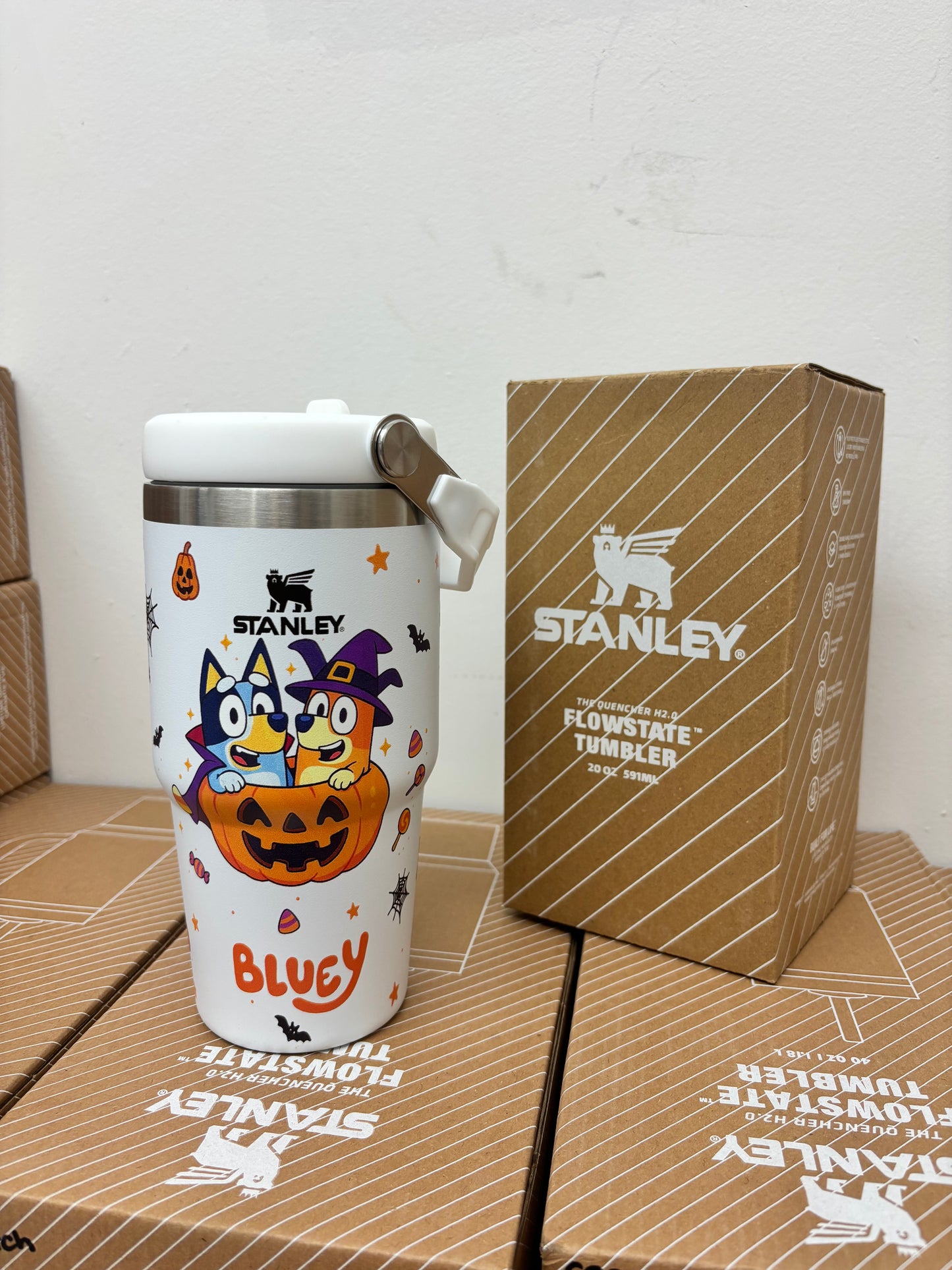Bluey Halloween 20oz Stanley Tumbler