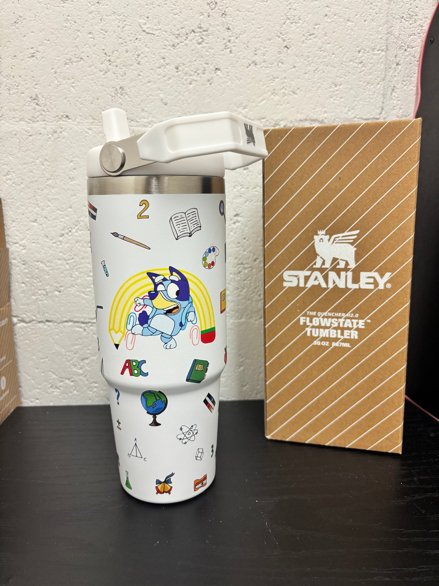 Bluey Back to School 30oz Tumbler